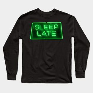 Slogan Long Sleeve T-Shirt